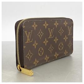 Louis Vuitton-Louis Vuitton Monogram Zippy Long Wallet-Brown