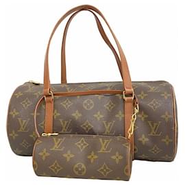 Louis Vuitton-Louis Vuitton Monogram Papillon 30 Handbag-Brown