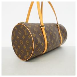 Louis Vuitton-Louis Vuitton Monogram Papillon 30 Handbag-Brown