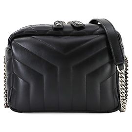 Bolsa Bowling Loulou da Saint Laurent Preto