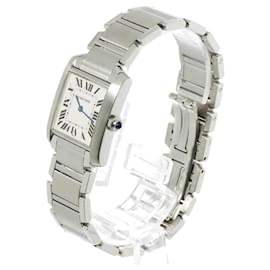 Cartier-Cartier Tank Francaise MM W51003Q3 Wristwatch-Other