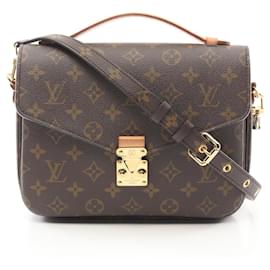 Louis Vuitton-Louis Vuitton Pochette Metis MM Handbag-Brown
