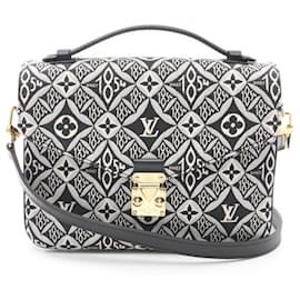 Louis Vuitton-Louis Vuitton Metis MM SINCE1854 Handbag-Brown,Black,Cream