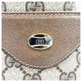 Gucci-Gucci Sherry Line Tote Bag-Brown