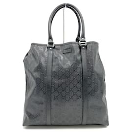 Gucci-Gucci GG Imprimé Black Tote Bag-Black