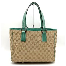 Gucci-Gucci GG Canvas Tote Bag-Beige