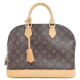 Louis Vuitton-Louis Vuitton Monogram Alma PM Handbag-Brown,Monogram