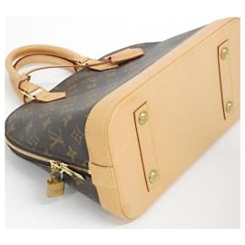 Louis Vuitton-Louis Vuitton Monogram Alma PM Handbag-Brown,Monogram