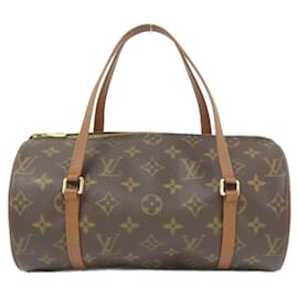 Louis Vuitton-Louis Vuitton Monogram Papillon Handbag-Brown,Monogram
