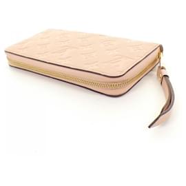 Louis Vuitton-Louis Vuitton Monogram Empreinte Zippy Wallet-Pink