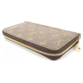 Louis Vuitton-Louis Vuitton Monogram Zippy Wallet-Brown,Pink,Monogram