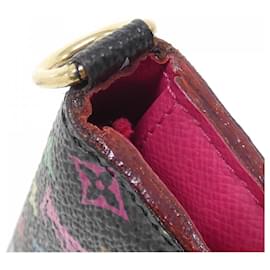 Louis Vuitton-Louis Vuitton Multicolor Portefeuille Ansolite M93754 Wallet-Black,Red