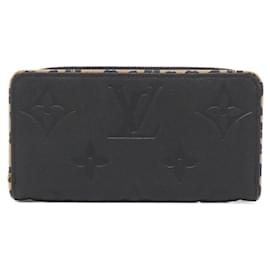Louis Vuitton-Louis Vuitton Monogram Empreinte Zippy Wallet-Black