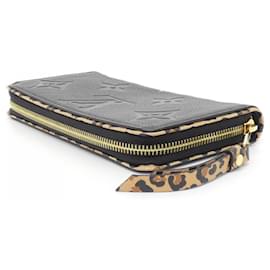 Louis Vuitton-Louis Vuitton Monogram Empreinte Zippy Wallet-Black