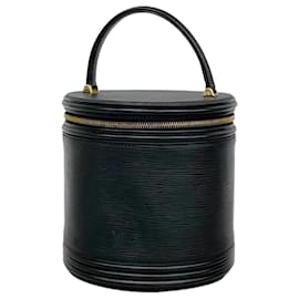 Louis Vuitton-Louis Vuitton Epi Cannes Handbag in Noir-Black