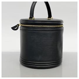 Louis Vuitton-Louis Vuitton Epi Cannes Handbag in Noir-Black