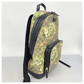 Gucci-Gucci GG Blooms Backpack-Brown,Green