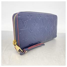 Louis Vuitton-Louis Vuitton Long Wallet Monogram Empreinte Zippy M62121-Red