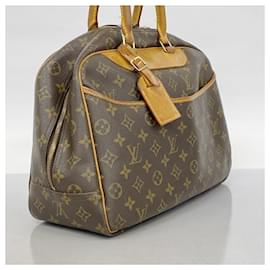 Louis Vuitton-Louis Vuitton Monogram Deauville Handbag-Brown