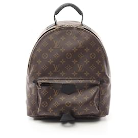 Louis Vuitton-Louis Vuitton Palm Springs Backpack MM-Brown,Black
