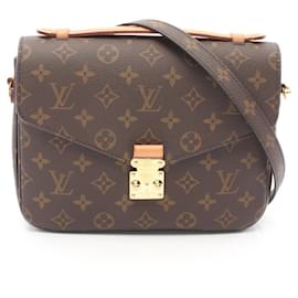 Louis Vuitton-Louis Vuitton Pochette Metis MM Handbag-Brown