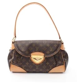 Louis Vuitton-Louis Vuitton Beverly MM Monogram Shoulder Bag-Brown
