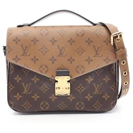 Louis Vuitton-Louis Vuitton Metis MM Pochette Handbag-Brown,Black