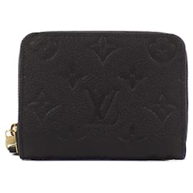Louis Vuitton-Louis Vuitton Monogram Empreinte Zippy Coin Purse-Black