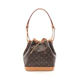 Louis Vuitton-Louis Vuitton Petit Noe Monogram Shoulder Bag-Brown,Monogram