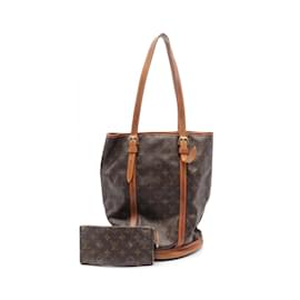 Louis Vuitton-Louis Vuitton Bucket GM Shoulder Bag-Brown