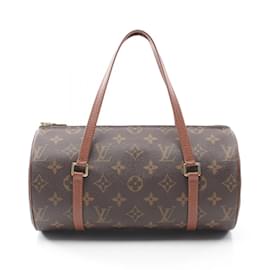 Louis Vuitton-Louis Vuitton Papillon 26 Monogram Handbag-Brown