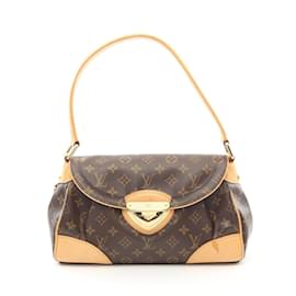 Louis Vuitton-Louis Vuitton Beverly MM Monogram Shoulder Bag-Brown