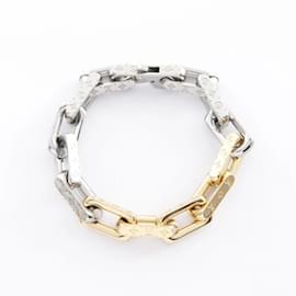 Louis Vuitton-Louis Vuitton Monogram Charm Bracelet-Silvery,Golden