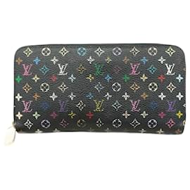Louis Vuitton-Louis Vuitton Long Wallet-Black,Red