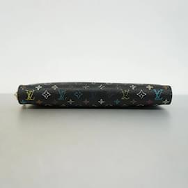 Louis Vuitton-Louis Vuitton Long Wallet-Black,Red