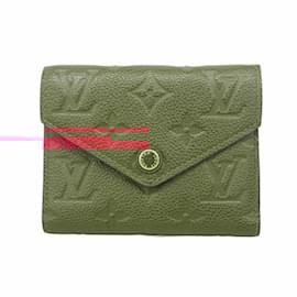 Louis Vuitton-Louis Vuitton Tri-fold Wallet in Scarlet-Red