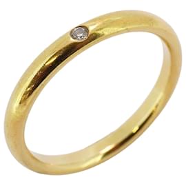Tiffany & Co-Tiffany 18K Yellow Gold Diamond Band Ring-Other