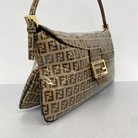 Fendi-Fendi Zucchino Handbag-Brown