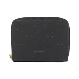 Louis Vuitton-Louis Vuitton Monogram Empreinte Zippy Coin Purse-Black