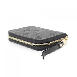 Louis Vuitton-Louis Vuitton Monogram Empreinte Zippy Coin Purse-Black