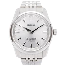 Seiko-Seiko King 6R31-00D0 Silver Dial Men's Watch-Other