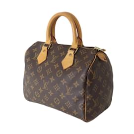 Louis Vuitton-Louis Vuitton Speedy 25 Boston Bag-Brown,Monogram