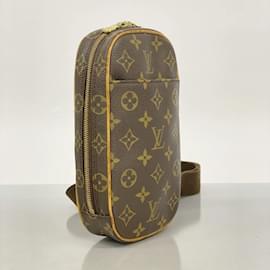 Louis Vuitton-Louis Vuitton Monogram Pochette Ganjou Sling Bag-Brown