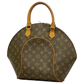 Louis Vuitton-Louis Vuitton Monogram Ellipse MM Handbag-Brown