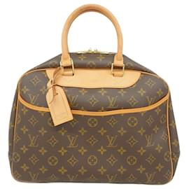 Louis Vuitton-Louis Vuitton Monogram Deauville Handbag-Brown