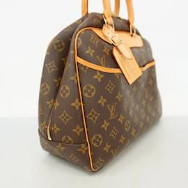 Louis Vuitton-Louis Vuitton Monogram Deauville Handbag-Brown