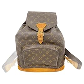Louis Vuitton-Louis Vuitton Monogram Montsouris Backpack-Brown