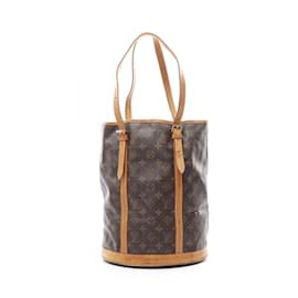 Louis Vuitton-Louis Vuitton Bucket GM Shoulder Bag-Brown,Monogram