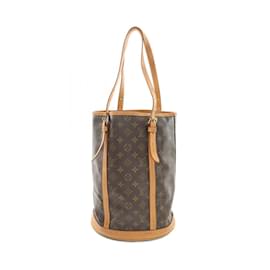 Louis Vuitton-Louis Vuitton Bucket GM Shoulder Bag-Brown,Monogram