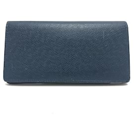 Louis Vuitton-Louis Vuitton Brazza Wallet-Navy blue